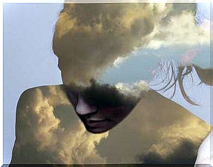 woman shaped clouds